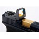 Blackcat Airsoft Folding Red Dot Sight - Grey (BCA-S-010G)